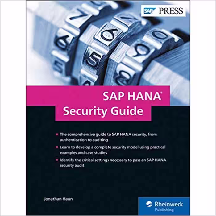 خرید و دانلود نسخه کامل کتاب SAP HANA Security Guide