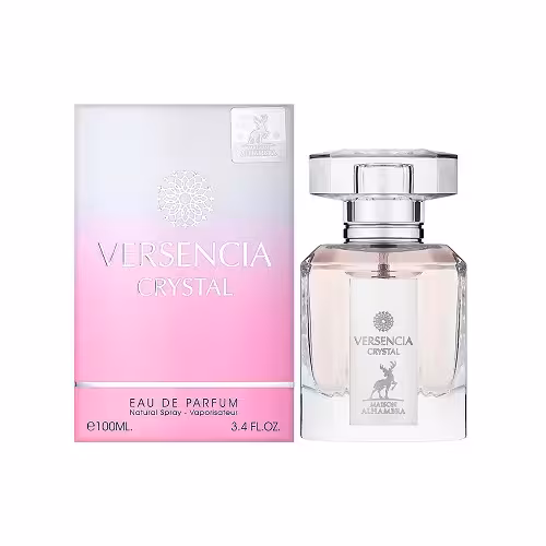 ادکلن ورساچه صورتی(برایت کریستال) میسون الحمبرا | Versace Bright Crystal (Versencia Crystal Maison Alhambra) حجم 100 میل( شرکتی)