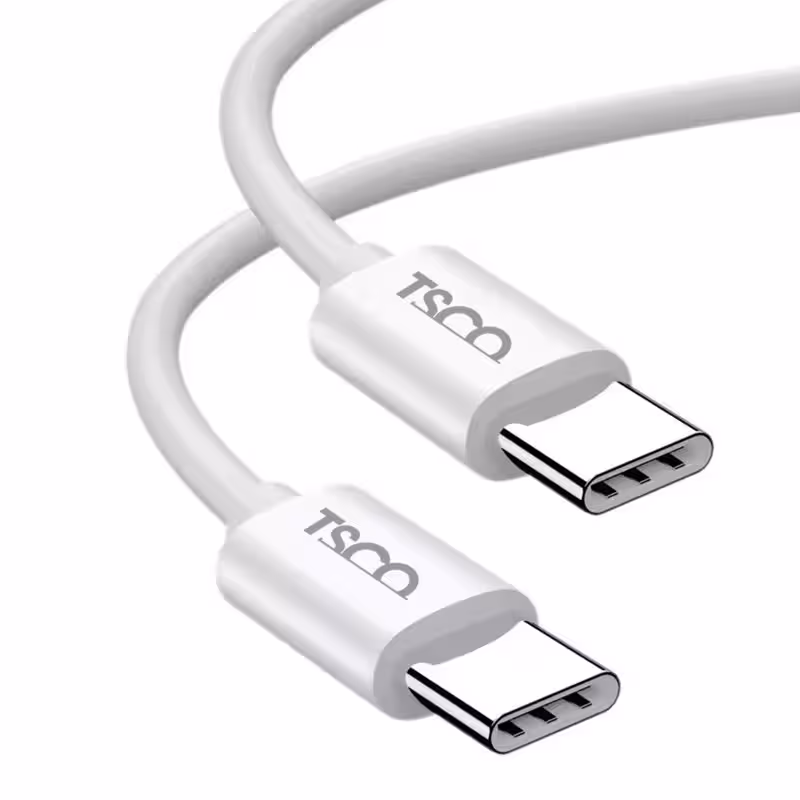 کابل تبدیل USB-C به USB-C تسکو مدل TCPD 208 طول یک متر
