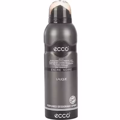 اسپری خوشبو کننده مردانه اکو ecco رایحه لالیک Lalique Encre Noire
