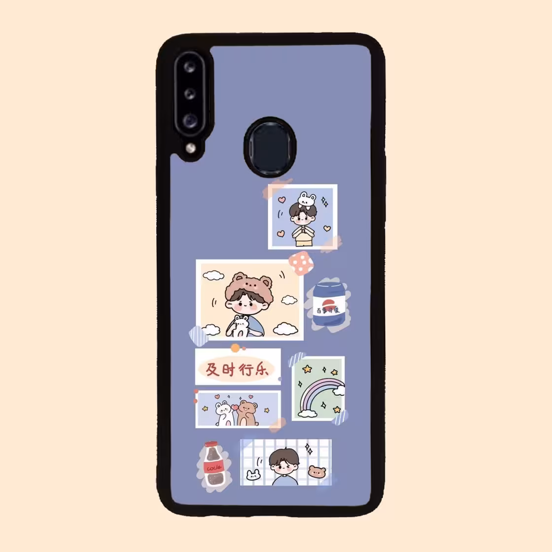 کاور گارد قاب مناسب برای گوشی موبایل سامسونگ A20s -کد 2123