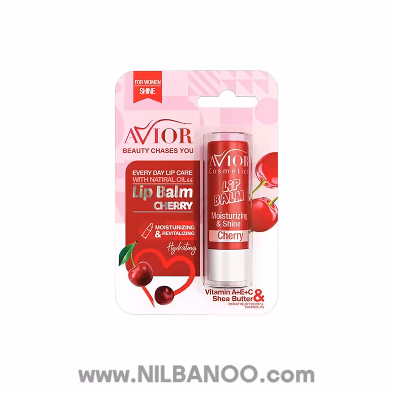بالم لب رنگی لایت آویور مدل CHERRY