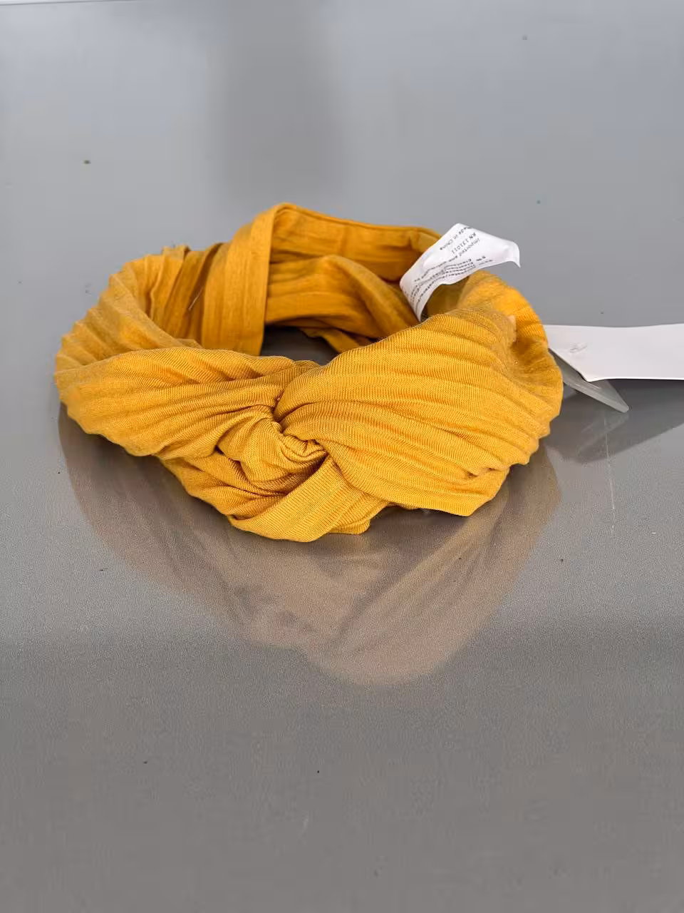 هدبند زرد دخترانه مدل Golden Twist 🌻✨