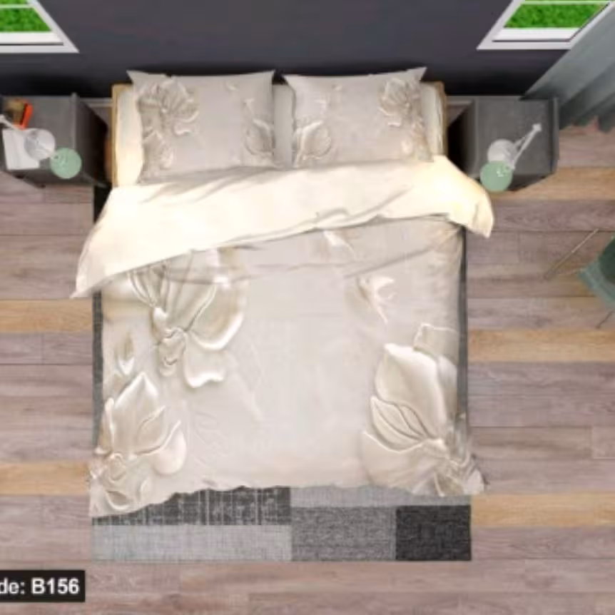 سرویس روتختی سه بعدی دو نفره 6تیکه ارسال رایگان.......