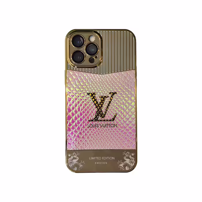 کاور گوشی آیفون 11Pro Max طرح LV Golden1
