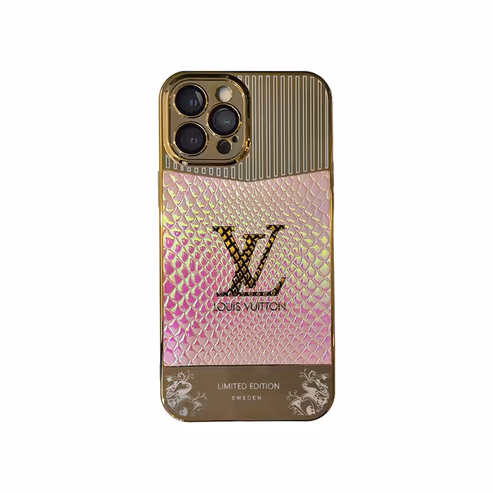 کاور گوشی آیفون 11Pro Max طرح LV Golden1