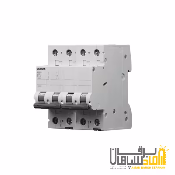 کلید مینیاتوری، تک پل، 4 آمپر، 6 کیلو آمپر، زیمنس siemens، مدل 5SL6104-7MB