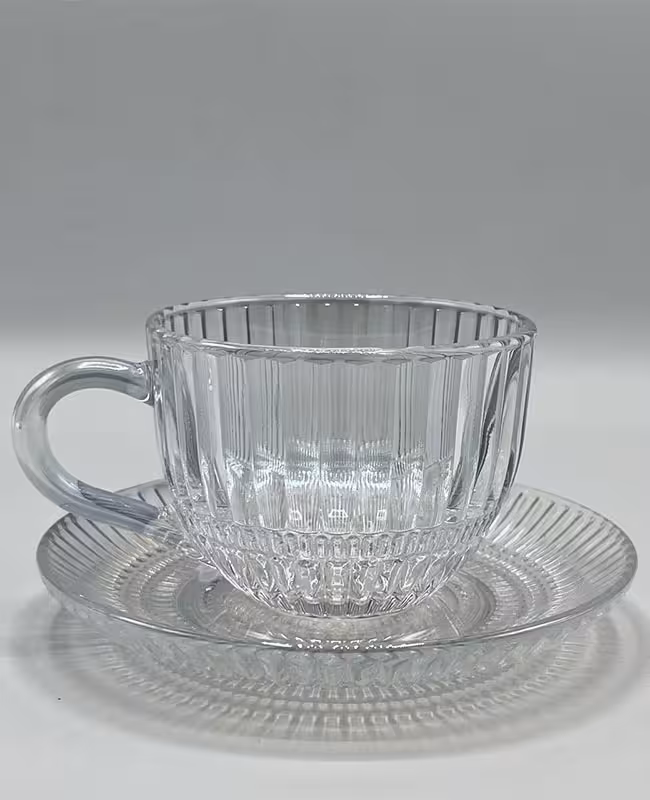 فنجان دسته دار دلی گلس Blooming deliglass