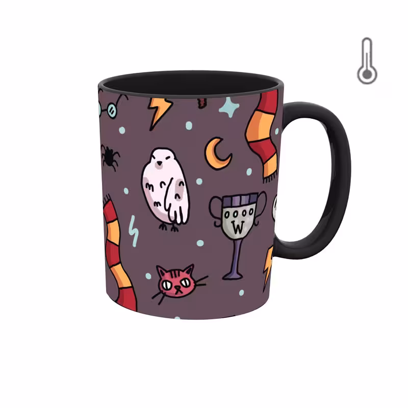 ماگ حرارتی  سریال هری پاتر کد 12