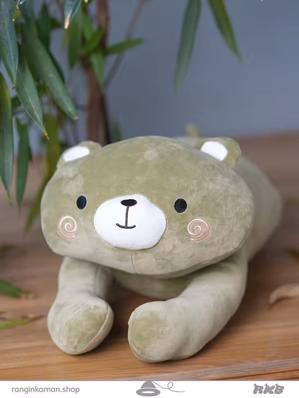 عروسک خرس خوابیده کدsleeping teddy bear 001