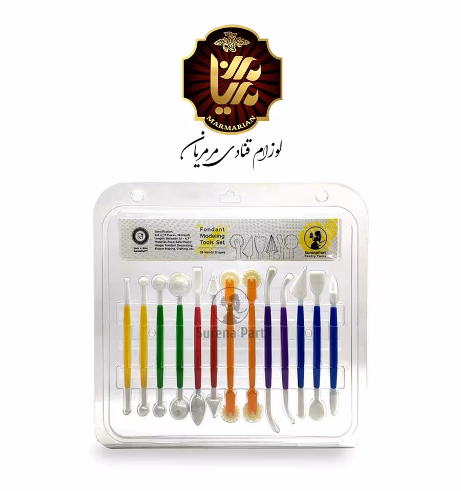 ست ابزار 13 تکه طراحی فوندانت
