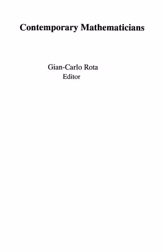 خرید و دانلود نسخه کامل کتاب Gian-Carlo on Combinatorics: Introductory Papers and Commentaries