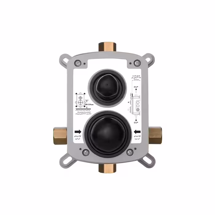 باکس شیر توکار شودر A (حمام تیپ 3،4 و توالت بیده)