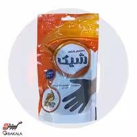 دستکش نیتریل مشکی شیک سایز لارج بسته 10 عددی
