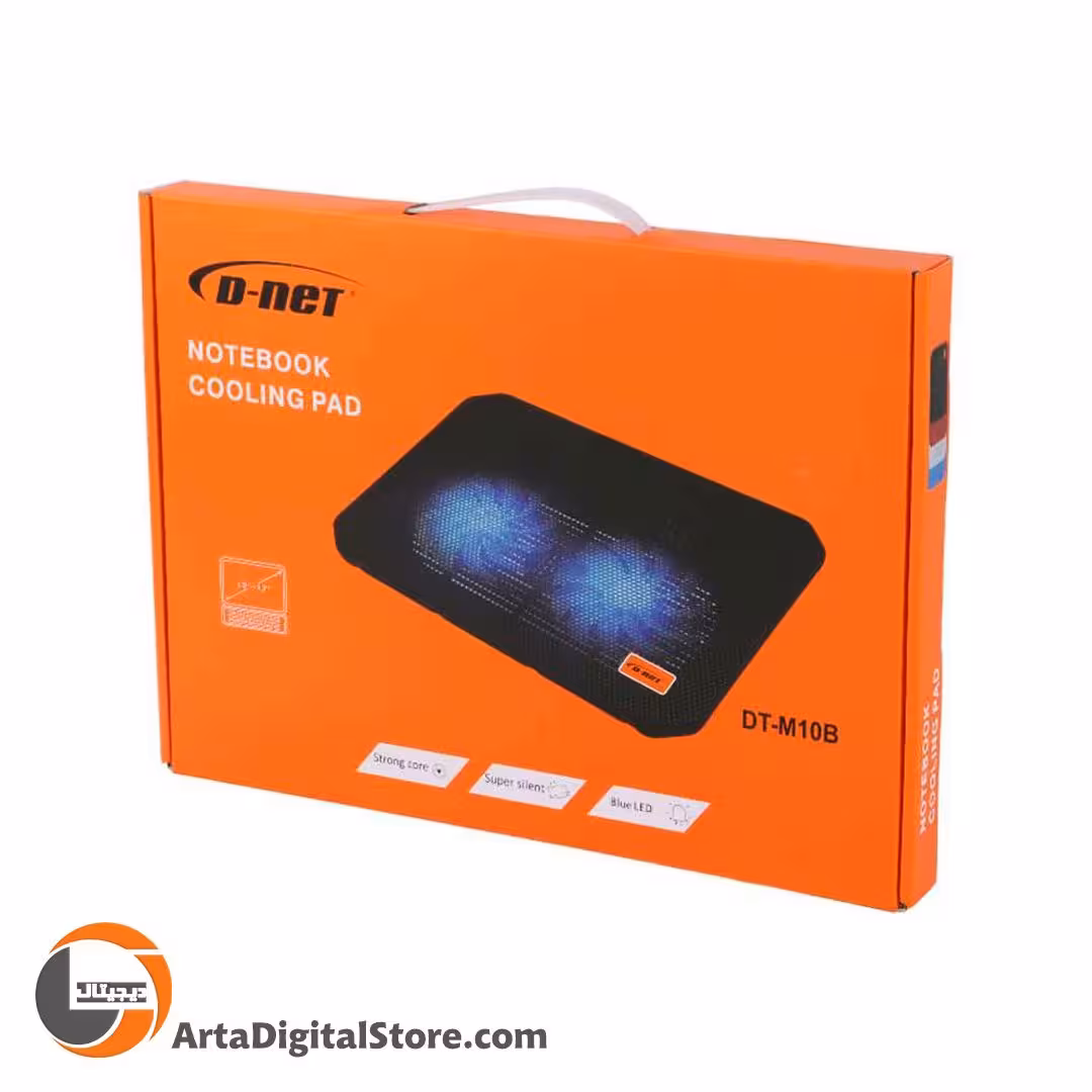 کول پد لپ تاپ D-Net DT-M10B Black