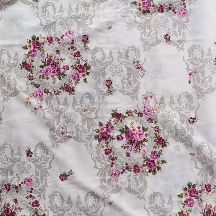 پارچه ملحفه مدل شعله کد ET – y31