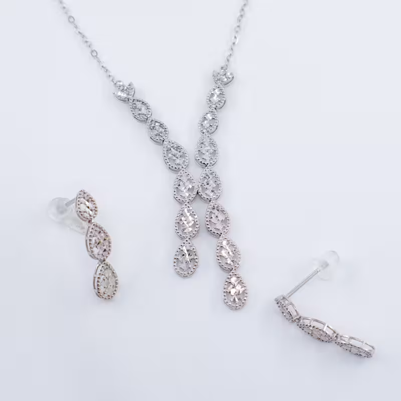 نیم ست تراش طلا