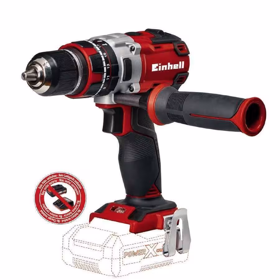 دریل چکشی شارژی ولت مدل TE-CD-18LI-I-BRUSIHESS-SOLO آینهل