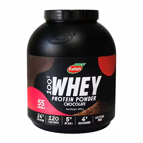 وی پروتئین 100 درصد 1800 گرمی کاله شکلاتی