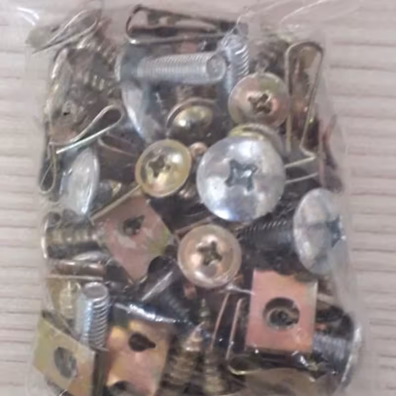 دست کامل پیچ وخار وپیچ استیل کامل انواع فلاپ ویو | amazonchi