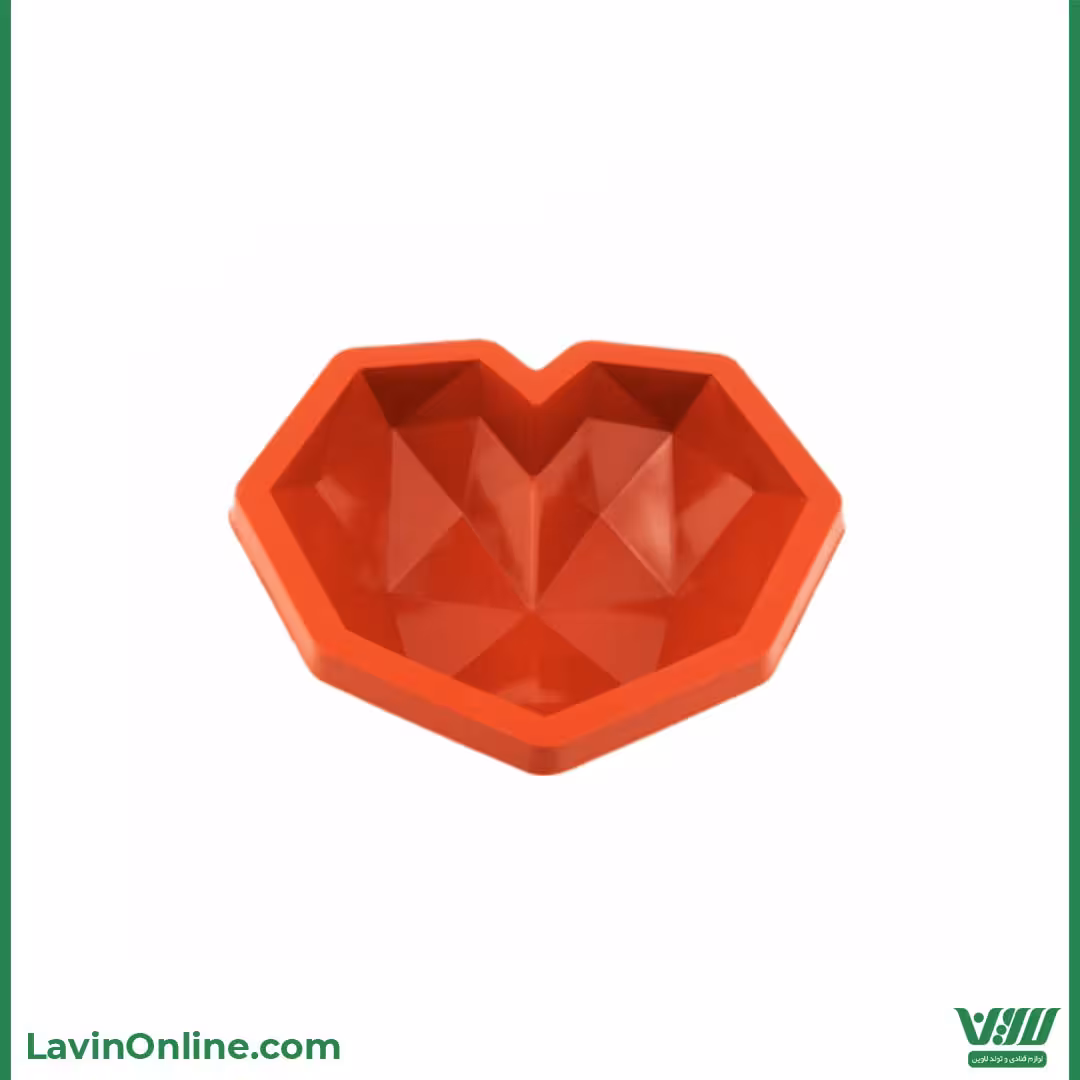 قالب سیلیکونی قلب اوریگامی