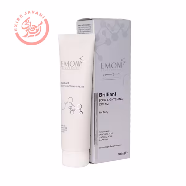 کرم روشن کننده پوست بدن امونی 100 میل