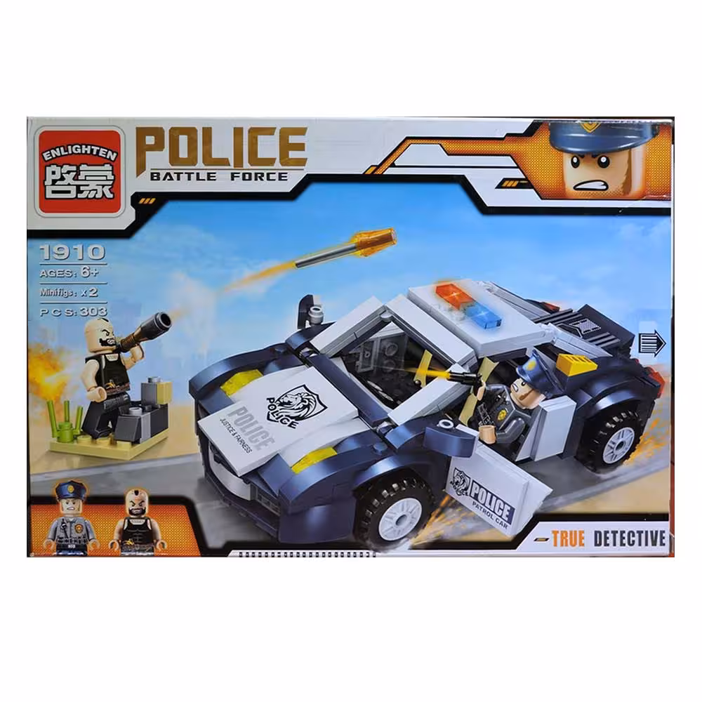 ساختنی انلایتن مدل ماشین پلیس کد 1910