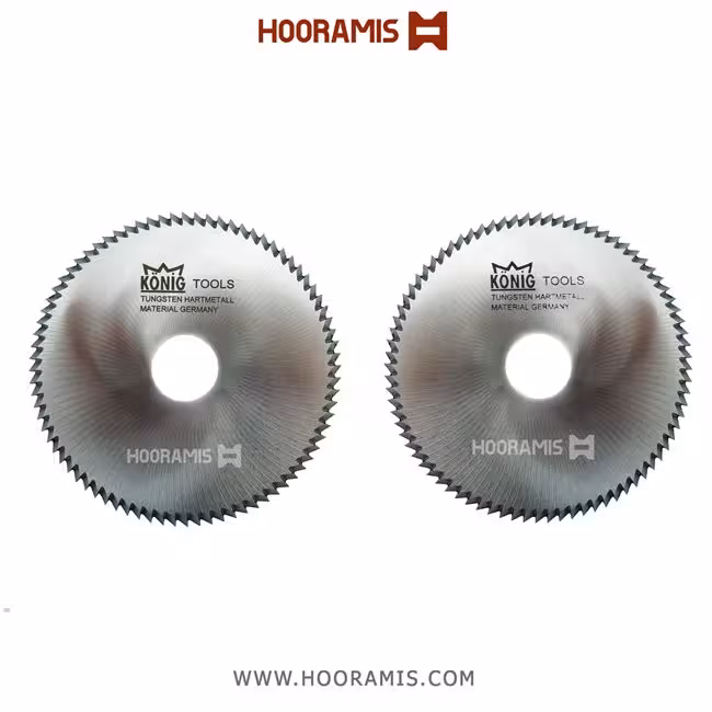 ست 2 عددی تیغ اره فولادی کوچک برش زهوار پلاستیک و  uPVC برند Konig Tools ترکیه به ابعاد 22*4*120- Z80