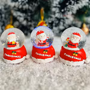 گوی کریسمسی چراغ دار قطر 6.5 سانت کد 5579