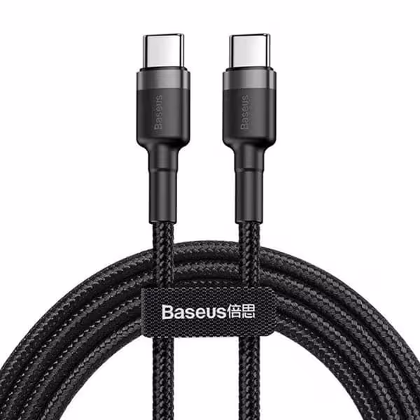 کابل USB-C باسئوس مدل Cafule PD2.0 طول 1 متر