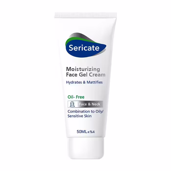 ژل کرم مرطوب کننده صورت پوست مختلط و چرب 50 میلی لیتر سری کیت Sericate