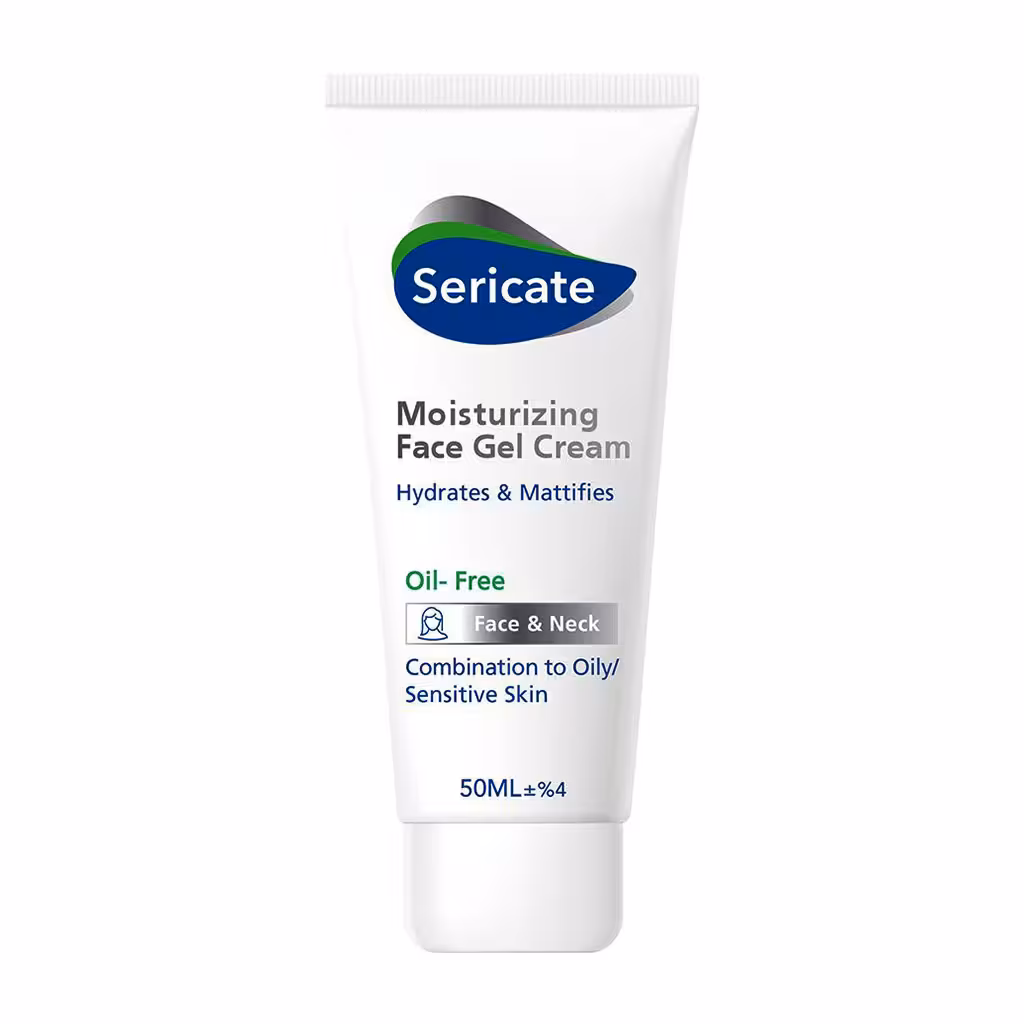 ژل کرم مرطوب کننده صورت پوست مختلط و چرب 50 میلی لیتر سری کیت Sericate