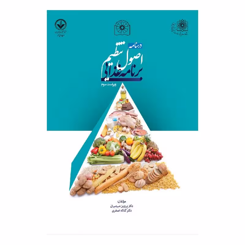 کتاب درسنامه اصول تنظیم برنامه غذایی دکتر پروین میرمیران