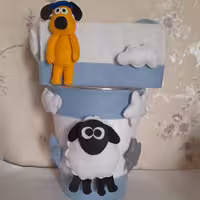 سطل وجا دستمال