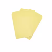 پاکت مقوایی A5 زرد بسته 100عددی
