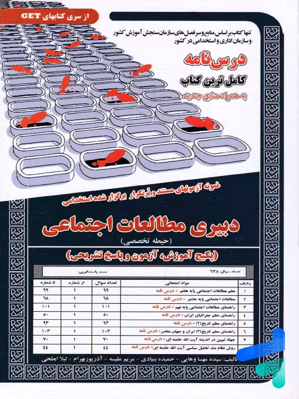 استخدامی دبیری مطالعات اجتماعی سامان سنجش