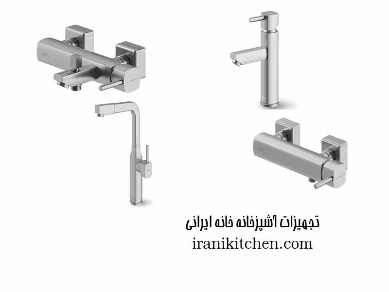 شیرالات شودر مدل یونیک کروم مات