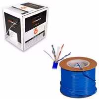 کابل شبکه CAT6 روکش UTP Nexans حلقه 305 متری