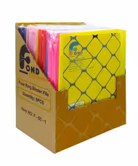 کلاسور 4 حلقه طلقی کاوردار کد 02