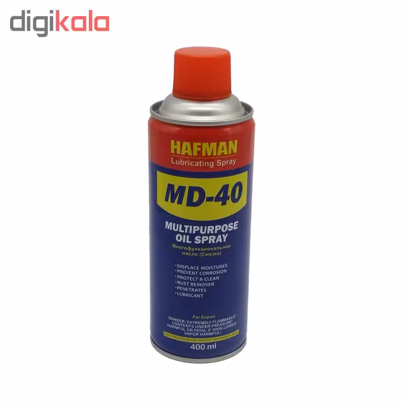 اسپری روان کننده و زنگ بر هافمن مدل MD-40 حجم 400 میلی لیتر