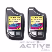 قیمت دزدگیر تصویری PLC اکتیو شارژی مدل HCD121 دو ریموت