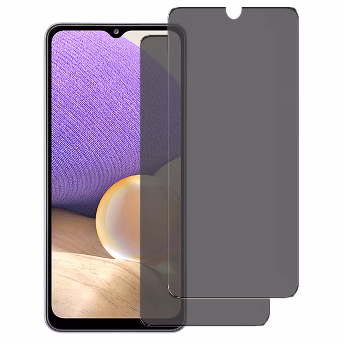 گلس شیشه ای پرایوسی مدل OG Privacy سامسونگA32 5gSamsung A32 5g privacy glass model OG Privacy