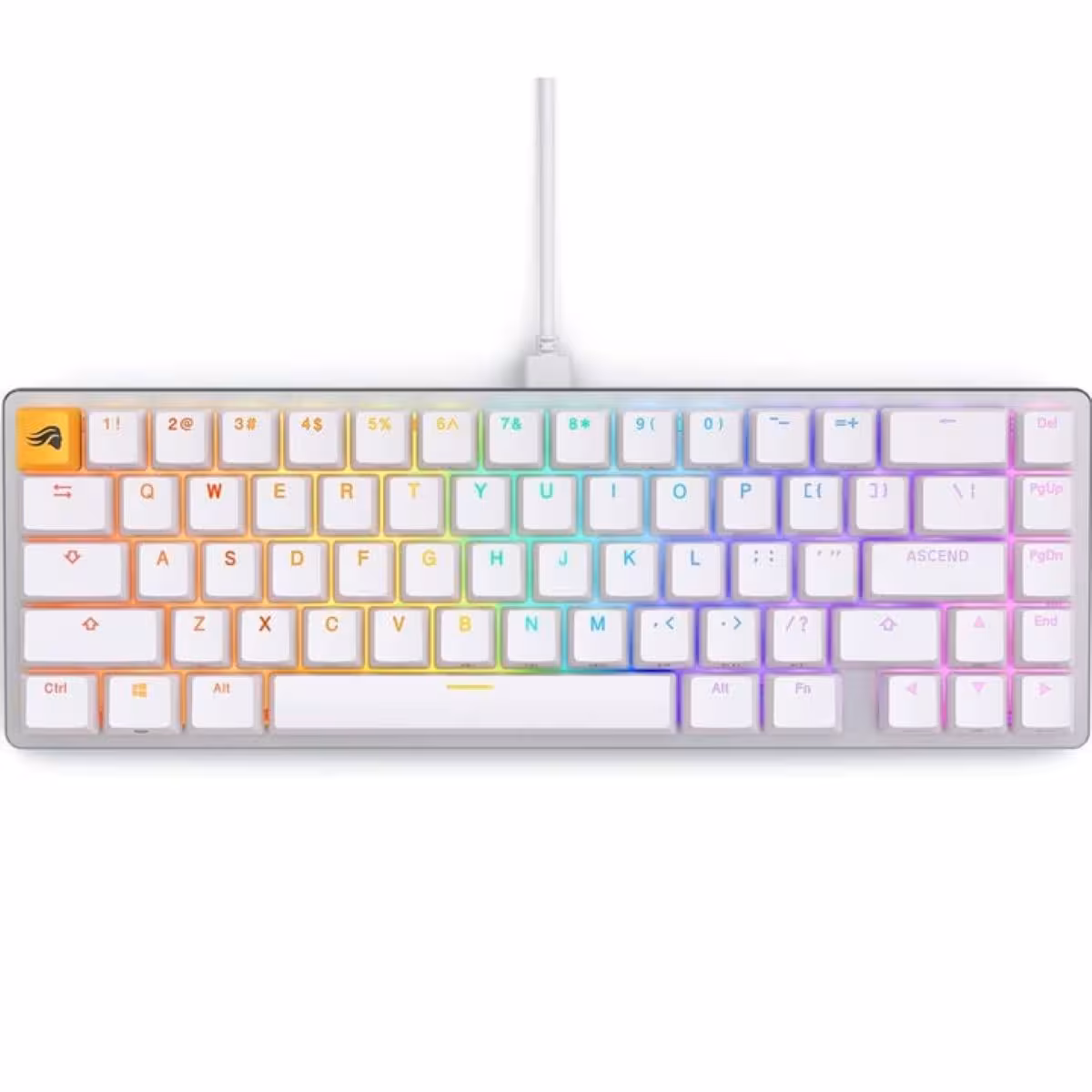 خرید کیبورد Glorious GMMK 2 Compact 65% White با بهترین قیمت