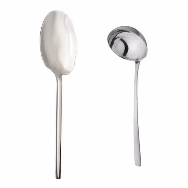 سرویس کفگیر و ملاقه 2 پارچه مدل مارپل | کالا مکس