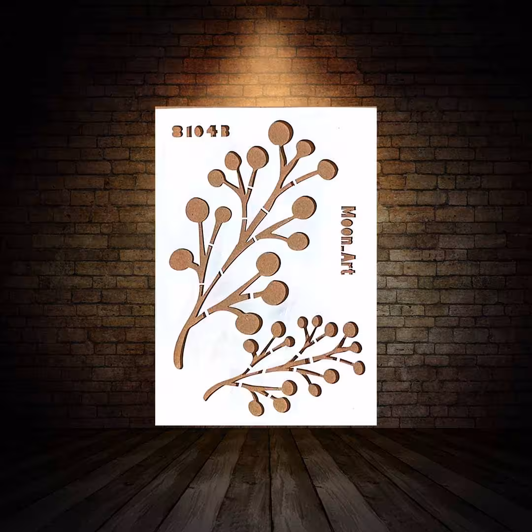 شابلون استنسیل ابعاد 15*20 کد 8104B