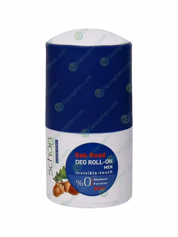 مام رول فاقد آلومینیوم مردانه شون مدل Oak Road حجم 50 میلی لیتر – Schon Oak Road Deo roll On For Men 50 ml