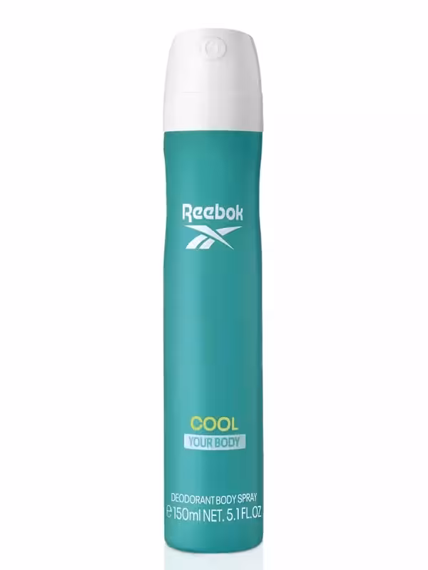اسپری بدن ضد تعریق ریبوک مدل   Cool Your Body Reebok زنانه حجم150 میل -Reebok