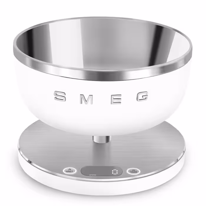 ترازو آشپزخانه دیجیتال اسمگ  سفید مات Smeg