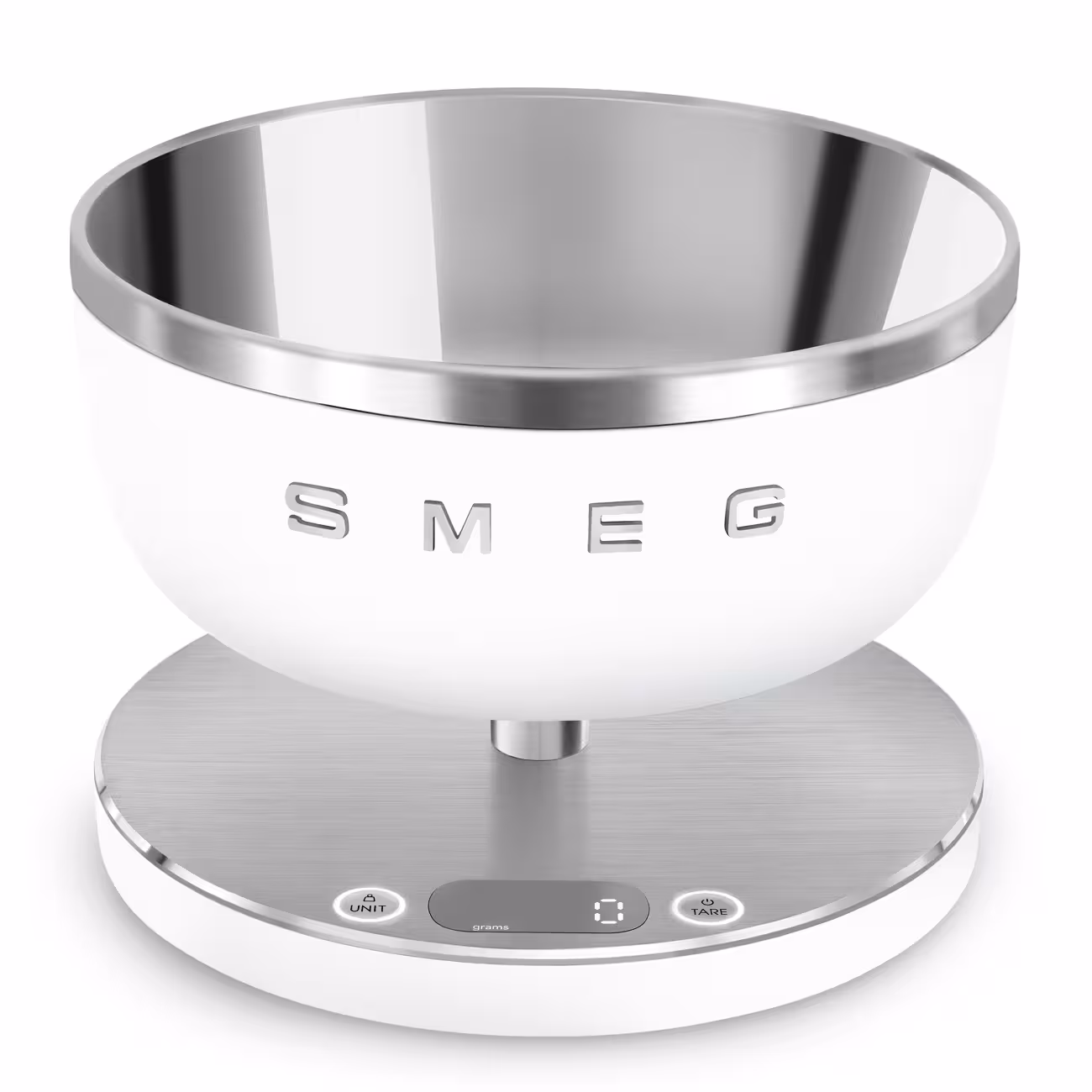 ترازو آشپزخانه دیجیتال اسمگ  سفید مات Smeg