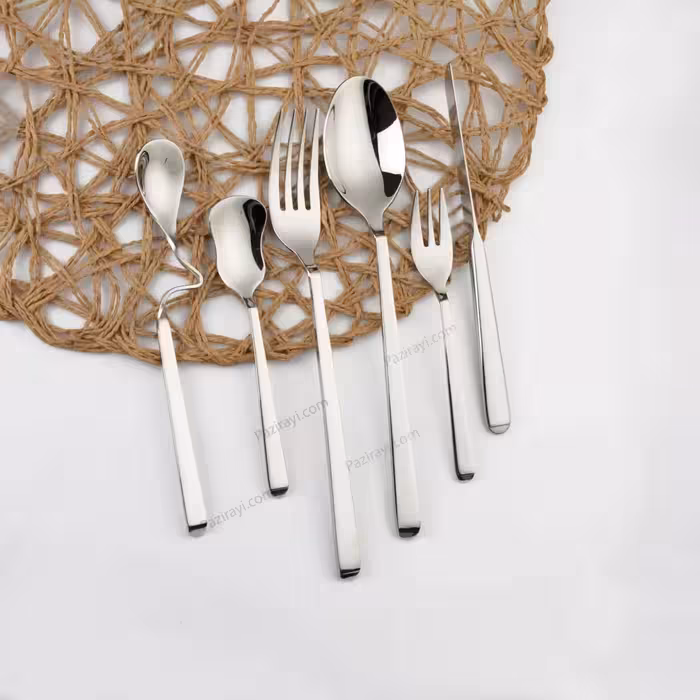 سرویس قاشق چنگال 30 نفره اس جی مدل 275m